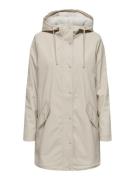 Only Onlsally raincoat otw noos beige