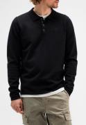 Butcher of Blue Clifden polo 990 office black polokraag trui