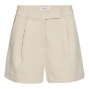 Co'Couture Cc vola crop pleat shorts (bone)