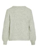 Vila Viella ls o-neck knit toppb licht