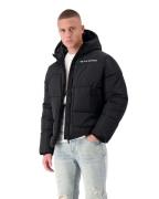 Black Bananas Block puffer jacket