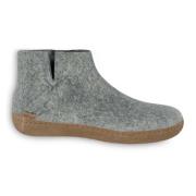 Glerups Low boot leather sole g 01-grey