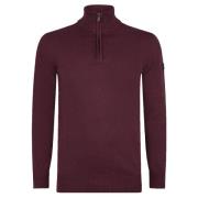 PRESLY & SUN Lewis zip knitted pullover