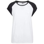 Urban Classics Dames contrast raglan t-shirt