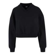 Urban Classics Dames sweatshirt met ronde hals