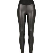 Urban Classics Dames legging hoog taille leer