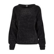 Urban Classics Dames chenille oversized trui