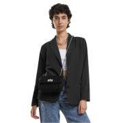 Urban Classics Dames single-breasted lange blazer