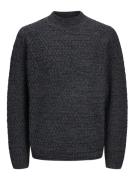 Jack & Jones Jprccziggi knit mock neck antraciet