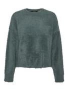 Vero Moda Vmalina ls o-neck boxy pullover boo esmerald