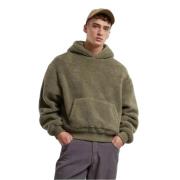 Urban Classics Heren teddy fleece oversized hoodie