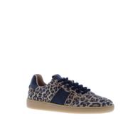 DWRS Label Poona leopard dames sneaker | dames | maat: | suede