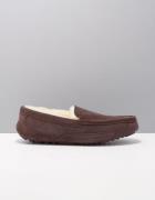 NeverMind Pantoffels heren 2143076 d.brown suede