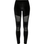 Urban Classics Dames tech velvet mesh legging