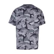 Urban Classics Heren camo zwaargewicht oversized t-shirt