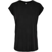 Urban Classics Dames modal verlengd schouder t-shirt