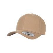 Flexfit 6 paneel gebogen piek snapback cap