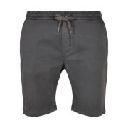 Urban Classics Heren twill stretch sweat shorts