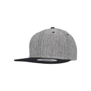 Flexfit Effen gemêleerde baseball cap