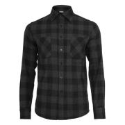 Urban Classics Heren geruit flannel shirt