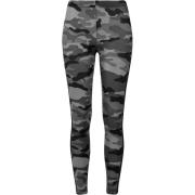 Urban Classics Dames camo gestreepte legging