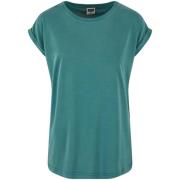 Urban Classics Dames modal verlengd schouder t-shirt