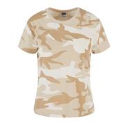 Urban Classics Dames camo normaal t-shirt