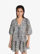 Alix The Label Dames jurk leopard crispy babydoll