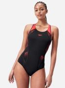 Speedo Eco+ placem laneback bla/pur 003054-17546