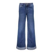 Geisha jeans wide 41517-10 812 blue stonewash