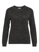 Vila vidalo l/s glitter knit top 14103112 -