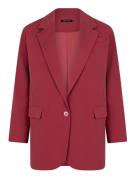 Ydence blazer maisie wine red