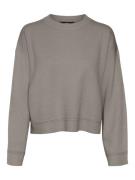 Vero Moda Vmgold piping ls o-neck pullover ga taupe