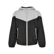 Urban Classics Jongens tech windrunner tweekleurig jasje