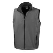 Result Herenbedrukbare softshell-bodywarmer