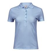 Tee Jays Dames luxe stretch poloshirt met korte mouwen