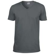 Gildan Heren zachte stijl v-hals t-shirt met korte mouwen