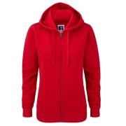 Russell Athletic Dames premium authentieke hoodie met rits (3-laagse s...