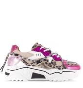 DWRS Label jupiter leopard sneakers lage sneakers dames