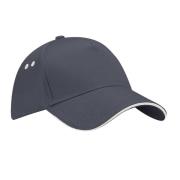 Beechfield Unisex ultimate sandwich peak cap voor volwassenen