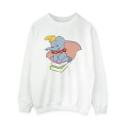 Disney Dames dumbo zittend op boeken sweatshirt