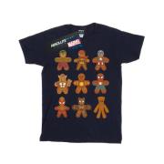 Marvel Avengers Heren avengers kerstmis peperkoek t-shirt