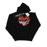 Disney Dames minnie mouse hartvormige hoodie