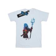 DC Comics Heren aquaman strijd silhouet t-shirt