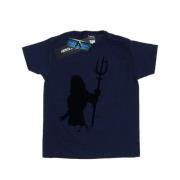 DC Comics Heren aquaman mono silhouette t-shirt