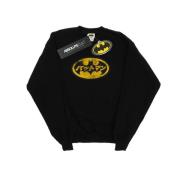 DC Comics Heren batman japans logo geel sweatshirt