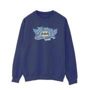 DC Comics Heren batman graffiti logo sweatshirt