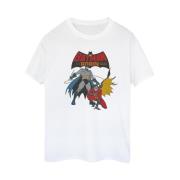 DC Comics Dames batman en robin katoenen vriendje t-shirt