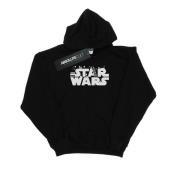 Star Wars Dames minimalistische logo hoodie