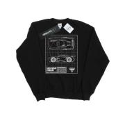 Disney Heren cars jackson storm blueprint sweatshirt